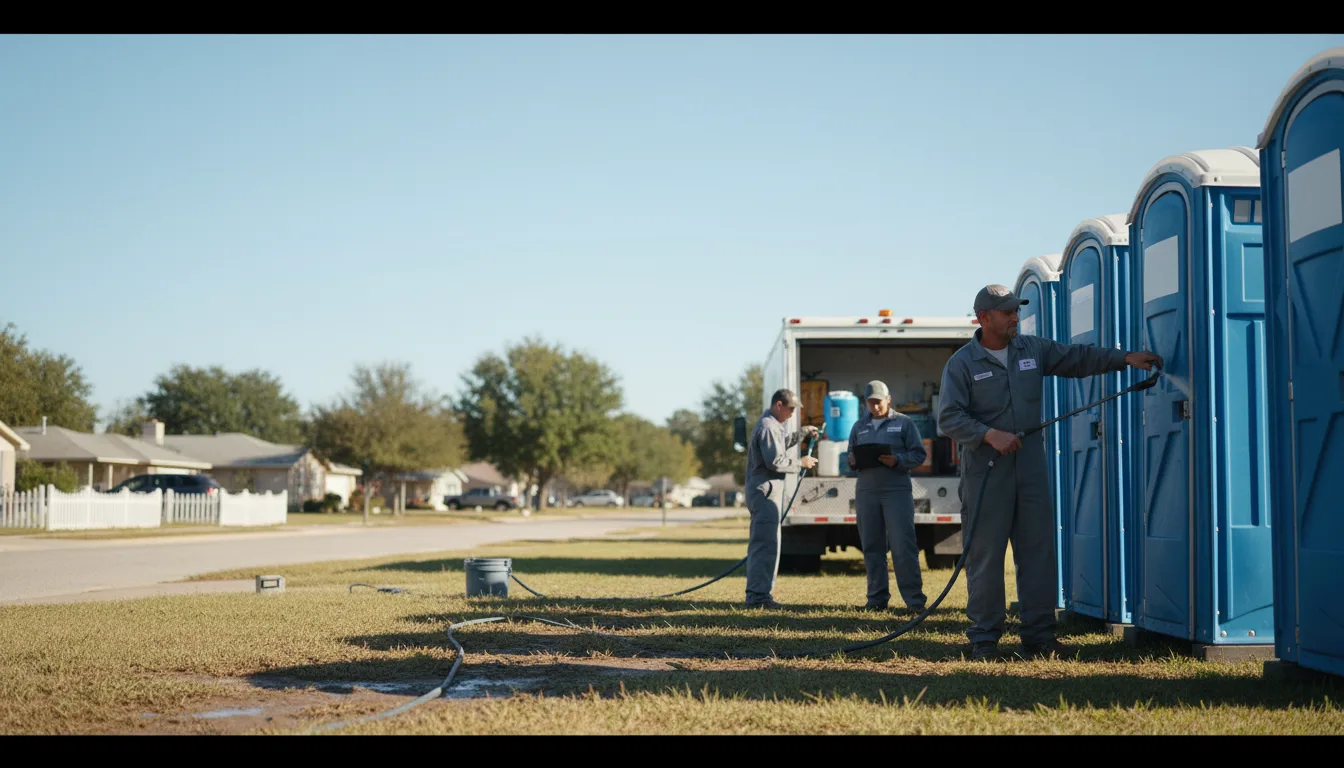 Long-Term Portable Toilet Rental in Topeka, IL near me